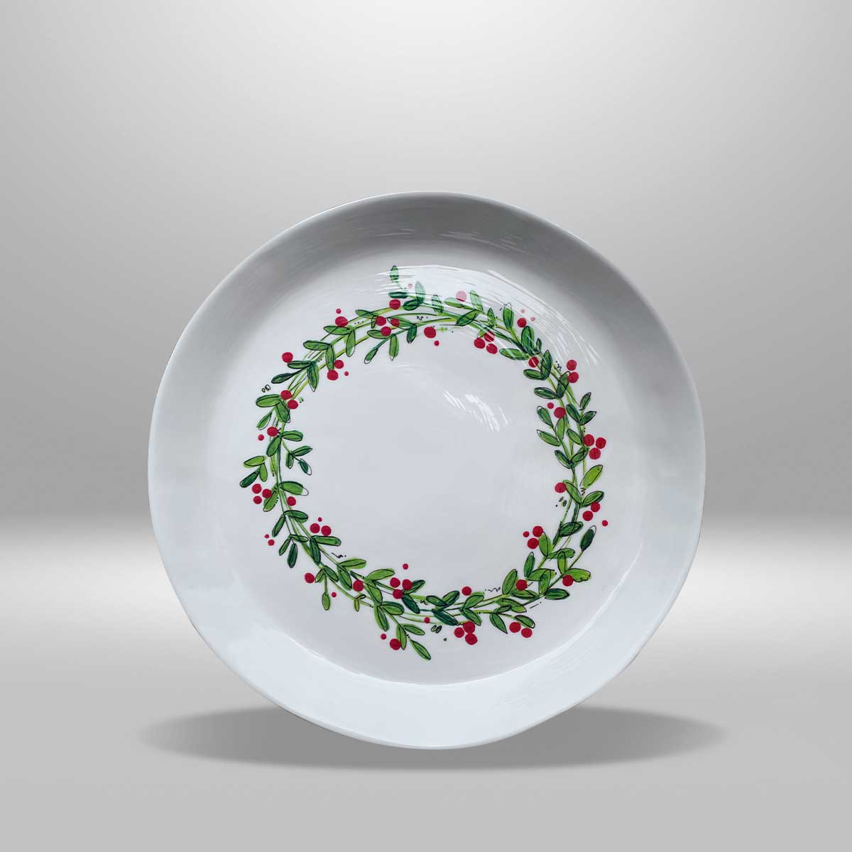 Bandeja redonda - Wreath