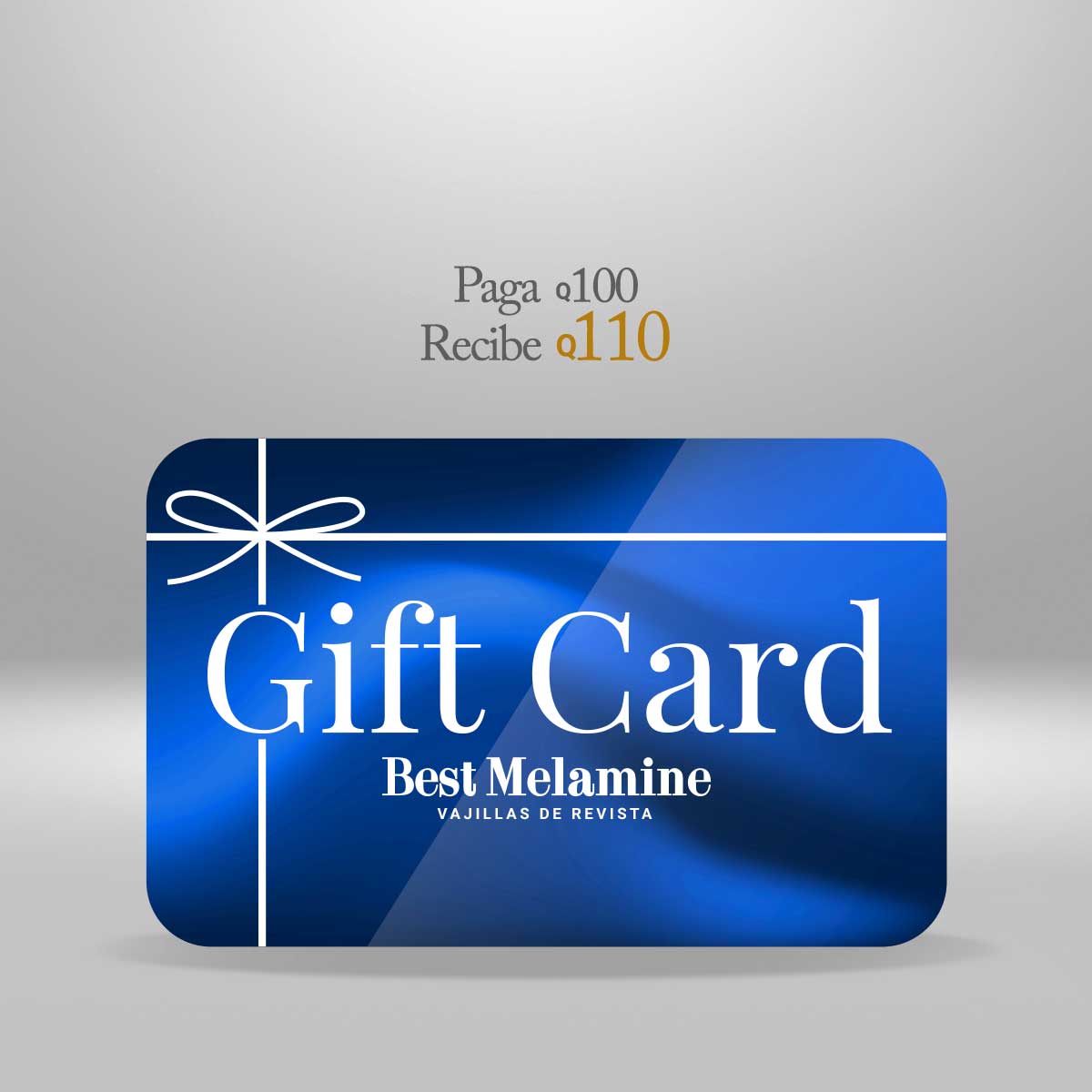 Gift Card Classic con 10% de bonificación