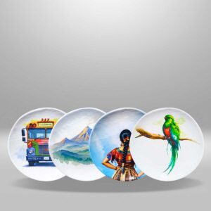 Set de 4 piezas Mythical Guatemala