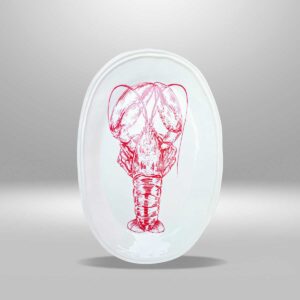 Bandeja Ovalada - Ocean Roja