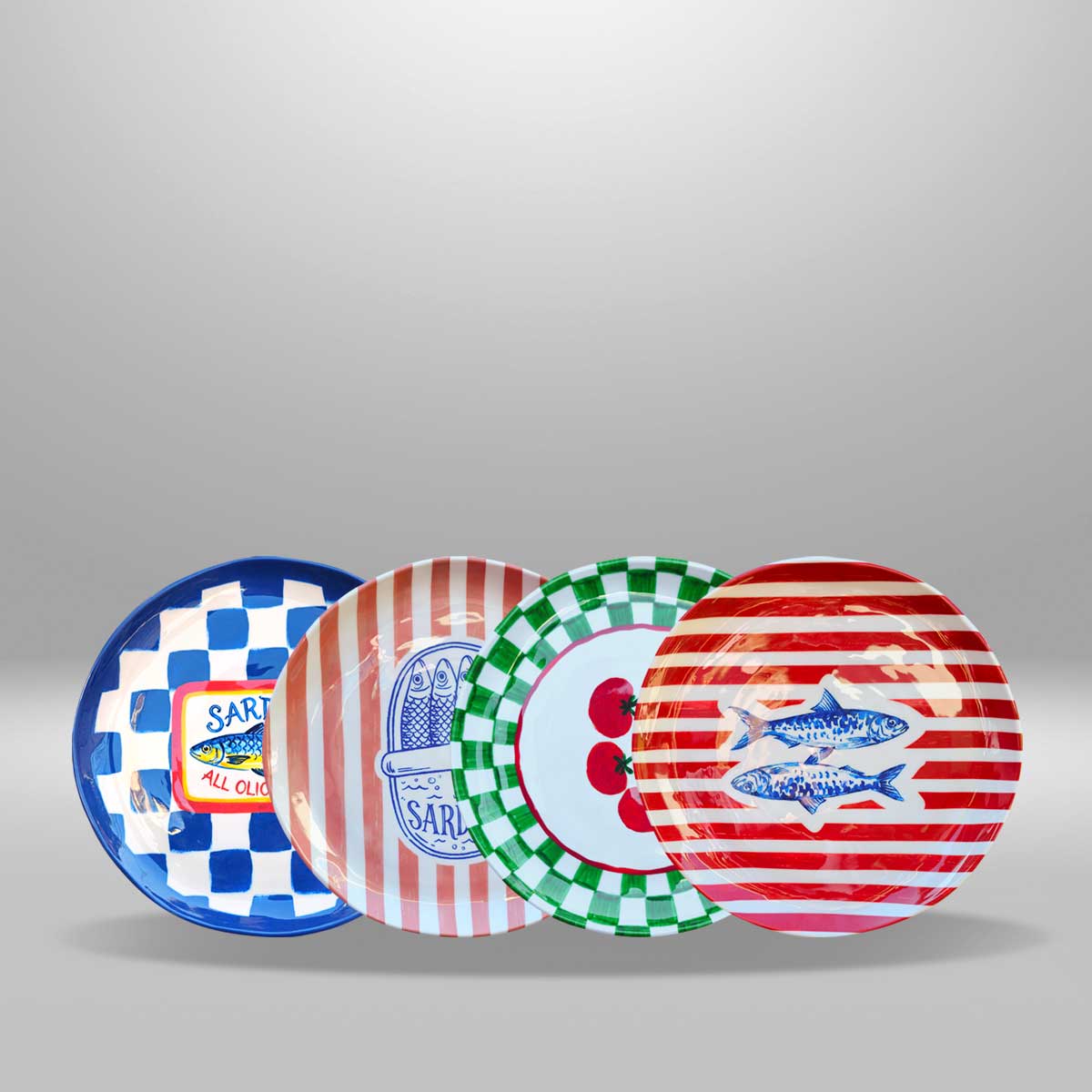 Set de 4 piezas - La costa