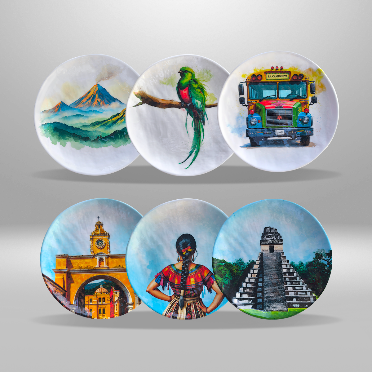Set de 6 piezas - Mythical