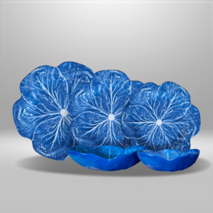 Blue Cabbage Collection- Set de vajilla – 5 piezas