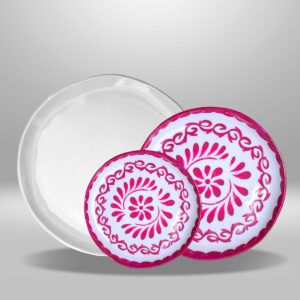 Set de 3 Piezas Artesano Rosa Bouganvilia