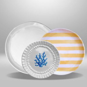 Set de 3 Piezas Tropical Stripes Butter