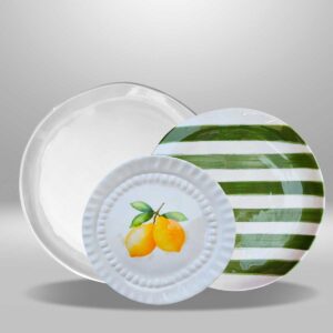 Set de 3 Piezas Tropical Stripes Green