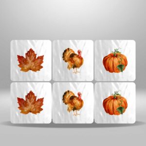 Set de 6 coasters - Brisa de otoño