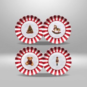 Set de 4  piezas - Christmas joy