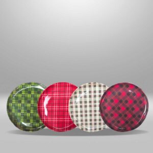 Set de 4 Piezas - Appetizer Classic Christmas